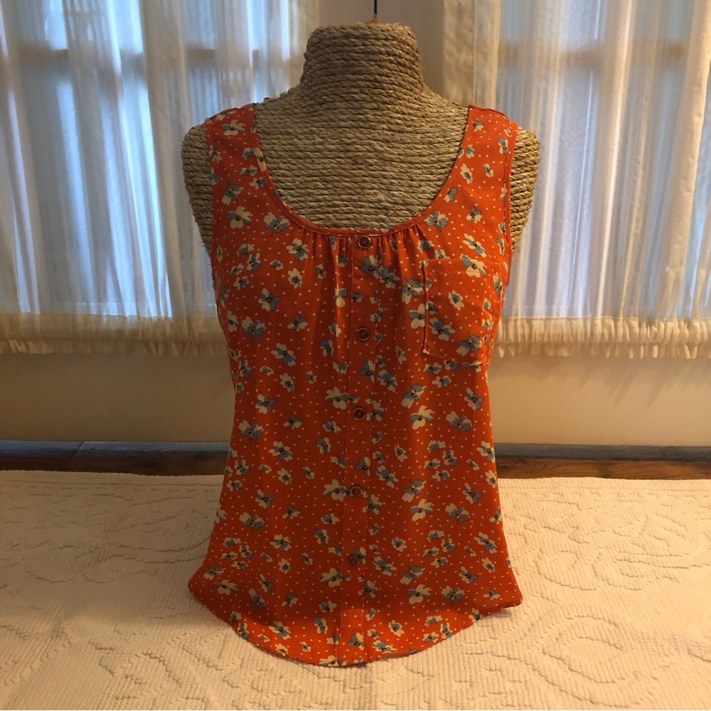 NWT Adorable Orange Tank